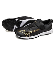ミズノ(MIZUNO)ジュニアスポーツシューズ ベルクロ ベルト付き スニーカー スピードスタッズ5 ベルト K1GC266002