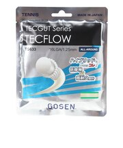 ゴーセン(GOSEN)硬式テニスストリング TECFLOW 16L 6.5m ナチュラル TS633NA