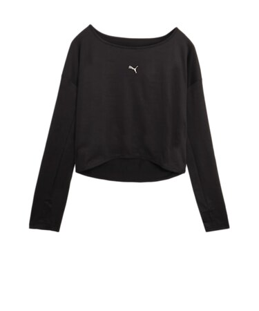 プーマ（PUMA）ヨガ スタジオ 長袖Tシャツ 529566 01 BLK