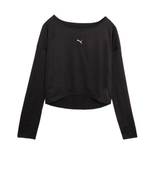 プーマ（PUMA）ヨガ スタジオ 長袖Tシャツ 529566 01 BLK