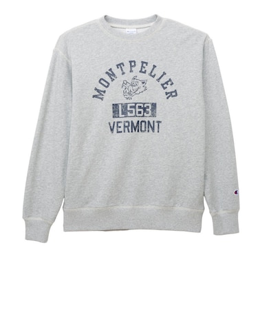 チャンピオン（CHAMPION）BA COLLEGEPRINT クルーネックスウェットシャツ C3-E022 070