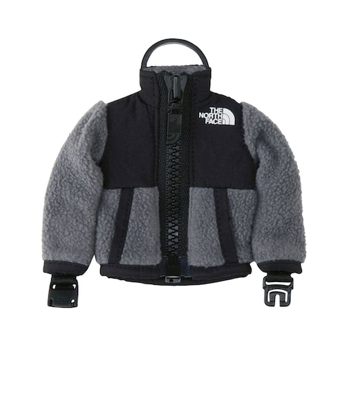 ザ・ノース・フェイス（THE NORTH FACE）キーホルダー ミニデナリジャケット グレー NN32605 ZK プレゼント ギフト
