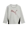 プーマ（PUMA）ジュニア ESS エレベーテッド MX クルースウェット ライト DK 638439 04 LGRY