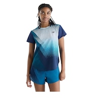 ニューバランス（new balance）Race Day ウルトラライトプリントTシャツ WT61Y1YIATD