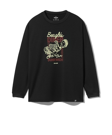 スポルディング（SPALDING）バスケットボールウェア ジュニア ロングスリーブTシャツ ビーグルズ ダイナー SJT26142BK