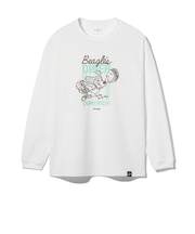 スポルディング（SPALDING）バスケットボールウェア ジュニア ロングスリーブTシャツ ビーグルズ ダイナー SJT26142WH