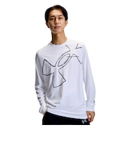 アンダーアーマー(UNDER ARMOUR)テック カモ ロングスリーブ Tシャツ 6016730 100