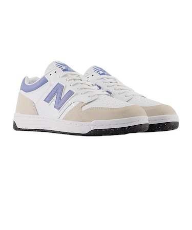 ニューバランス(new balance)スニーカー スポーツシューズ 480L ホワイト ブルー U480L77YD スポーツ カジュアル シューズ スエード
