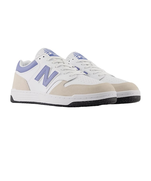 ニューバランス(new balance)スニーカー スポーツシューズ 480L ホワイト ブルー U480L77YD スポーツ カジュアル シューズ スエード