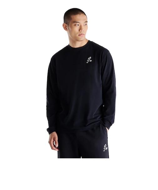 ニューバランス（new balance）大谷翔平オールウェイズオンロゴ長袖Tシャツ MT62G76ABK