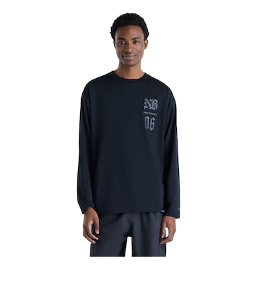 ニューバランス（new balance）ロングスリーブ Tシャツ MT62C68VBK