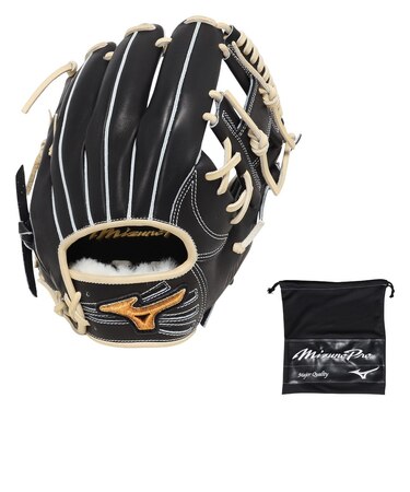 ミズノ（MIZUNO）軟式用グラブ 内野手 野球グローブ ミズノプロ CRAFTED Edition 長岡型 1AJGR35033 0980