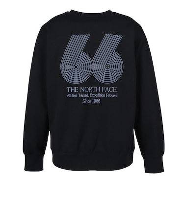 ザ・ノース・フェイス（THE NORTH FACE）66グラフィッククルーネックスウェット NT62685 K