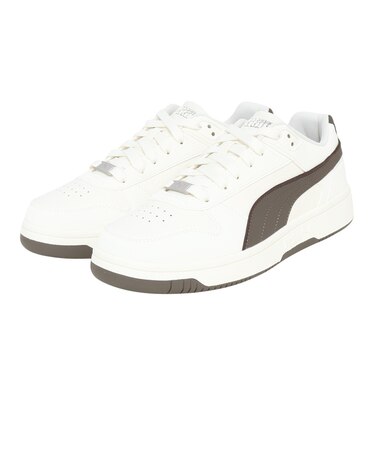 プーマ（PUMA）スニーカー スポーツシューズ リバウンド ジョイ ロウ ワイド SLN ホワイト 41059304 スポーツ カジュアル シューズ