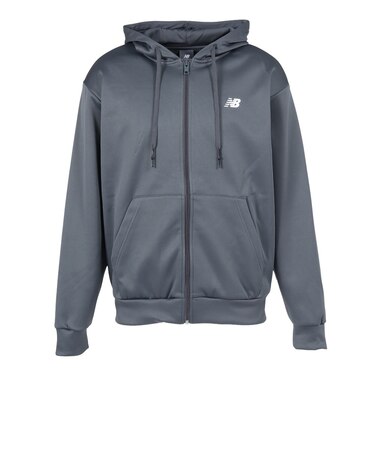 ニューバランス（new balance）フライングロゴジップアップフーディー 裏起毛 MT62G9HYGT