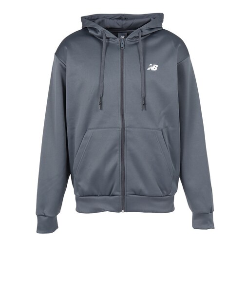ニューバランス（new balance）フライングロゴジップアップフーディー 裏起毛 MT62G9HYGT
