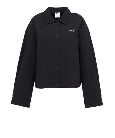プーマ（PUMA）ESS ELEVATED シャツ ジャケット 638504 01 BLK