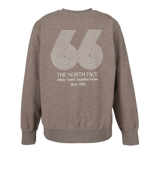 ザ・ノース・フェイス（THE NORTH FACE）66グラフィッククルーネックスウェット NT62685 GN