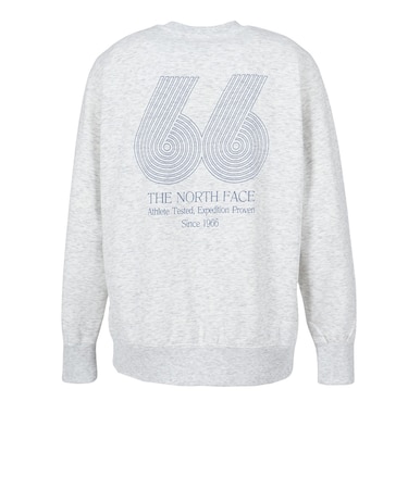 ザ・ノース・フェイス（THE NORTH FACE）66グラフィッククルーネックスウェット NT62685 WX