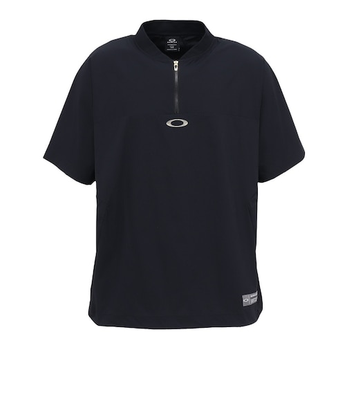 オークリー（OAKLEY）野球ウェア Striking Wind ハーフジップ 半袖プルオーバー FOA409564-021