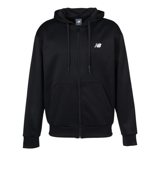 ニューバランス（new balance）フライングロゴジップアップフーディー 裏起毛 MT62G9HYBK