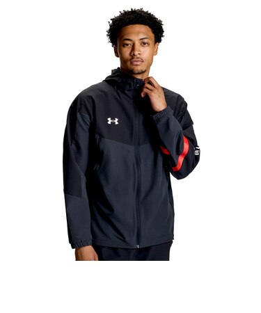アンダーアーマー（UNDER ARMOUR）BRUSHED WOVEN ジャケット 6016749 001