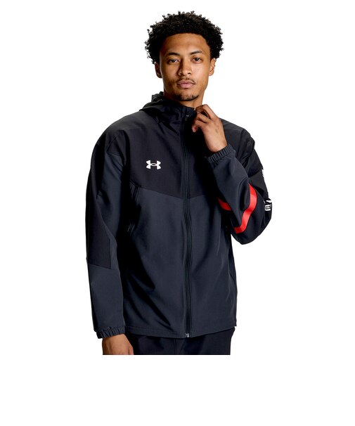 アンダーアーマー（UNDER ARMOUR）BRUSHED WOVEN ジャケット 6016749 001