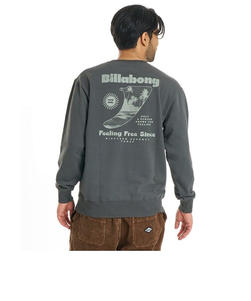 ビラボン（BILLABONG）SINGLE FIN トレーナー BG012005 WAA