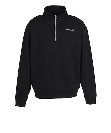 エゴザル（EGOZARU）バスケットボールウェア ダブルフェイススウェットベーシック ハーフジップ EZFW26USW003C001