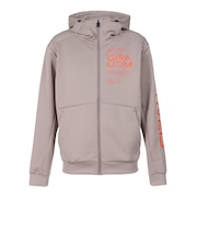 LIGHT KNIT フルジップパーカー SW6F0003-TR860-GRSD SBEG