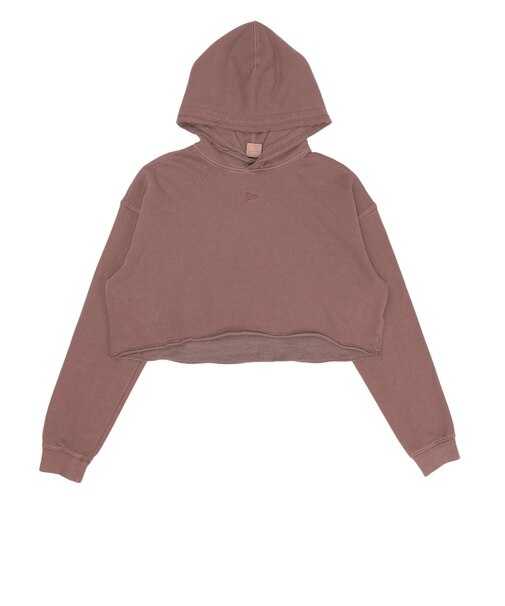 ニューエラ（NEW ERA）クロップド スウェット カットオフ フーディー 15129276