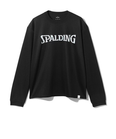 スポルディング（SPALDING）バスケットボールウェア ロングスリーブTシャツ グラフィティ ロゴ SMT26110BK
