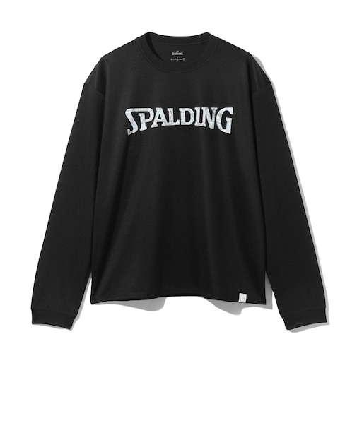 スポルディング（SPALDING）バスケットボールウェア ロングスリーブTシャツ グラフィティ ロゴ SMT26110BK