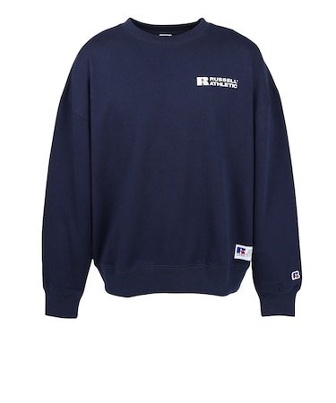 ラッセル（RUSSELL）裏毛 ワンポイント スウェット RBM26F0005 NVY