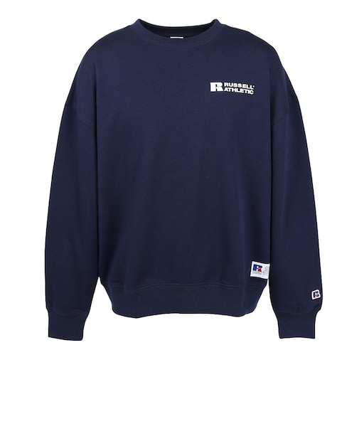 ラッセル（RUSSELL）裏毛 ワンポイント スウェット RBM26F0005 NVY