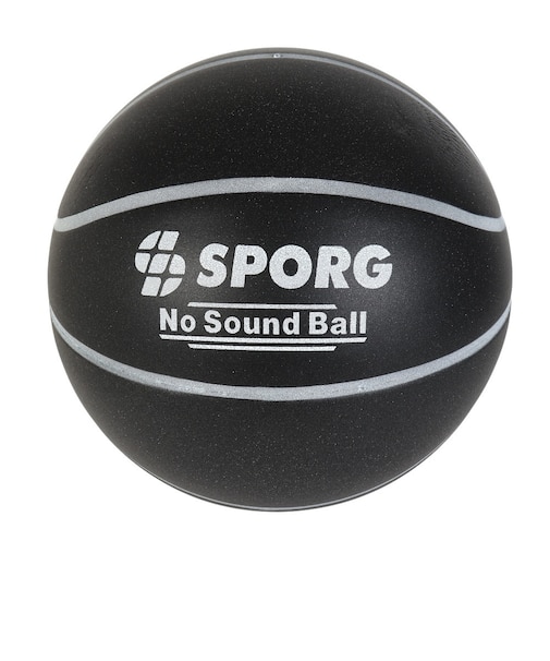 ゲームウエイトノーサウンドバスケットボール 7号球 SPCG-07 BLK