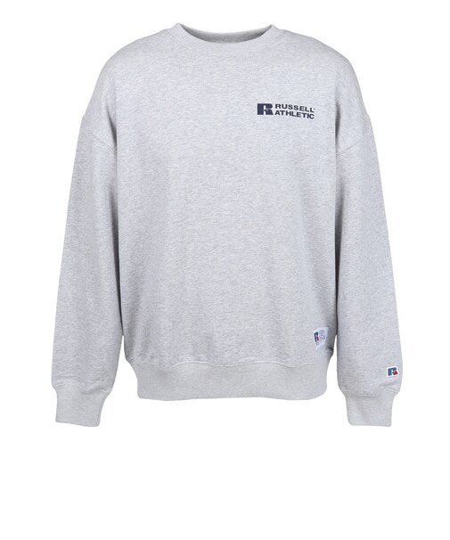 ラッセル（RUSSELL）裏毛 ワンポイント スウェット RBM26F0005 MGRY