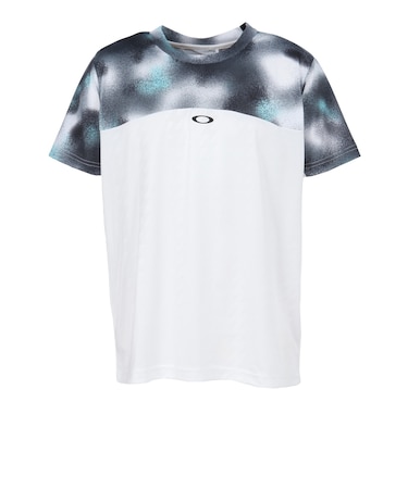 オークリー（OAKLEY）テニスウェア スラントブロックTシャツ 14.0 FOA409561-100