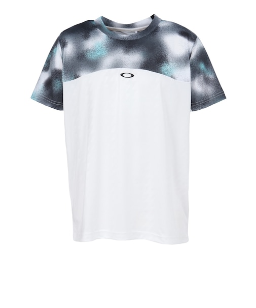オークリー（OAKLEY）テニスウェア スラントブロックTシャツ 14.0 FOA409561-100