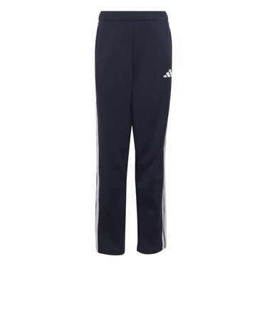 アディダス（adidas）ジュニア エッセンシャルズ スリーストライプス レギュラーフィット ダブルニット アンクル丈 トラックパンツ オープンヘム KGK9…