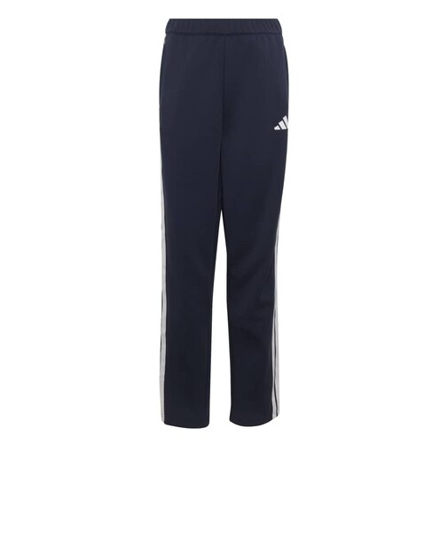 アディダス（adidas）ジュニア エッセンシャルズ スリーストライプス レギュラーフィット ダブルニット アンクル丈 トラックパンツ オープンヘム KGK9…