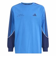 アディダス（adidas）ジュニア バービアージュ パック ルーズフィット シングルジャージー 長袖 Tシャツ M2343-KU6540