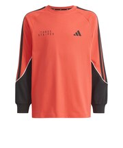 アディダス(adidas)ジュニア バービアージュ パック ルーズフィット シングルジャージー 長袖 Tシャツ M2343-KU6541