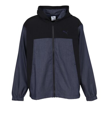 プーマ（PUMA）ESS ELEVATED デニム ジャケット 638529 06 NVY