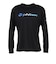 ファイテン（PHITEN）バレーボールウェア 長袖ラメグラデ Tシャツ BK/BL 3126JG72400
