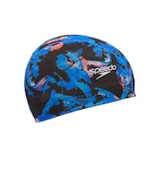 スピード(SPEEDO)水泳 ワイドブラッシュメッシュキャップ SE12654 BL