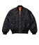 ニューエラ（NEW ERA）ナイロン ボンバージャケット レザーパッチ 15129335