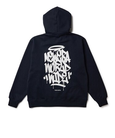 ニューエラ（NEW ERA）オーバーサイズド スウェット プルオーバー フーディー Tagging Logo 15129316