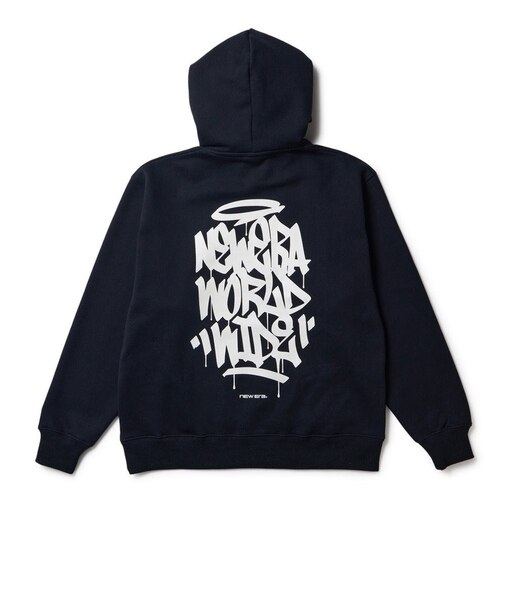 ニューエラ（NEW ERA）オーバーサイズド スウェット プルオーバー フーディー Tagging Logo 15129316