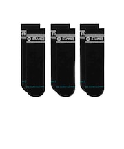 スタンス（STANCE）ソックス 3足組 VITAL QUARTER A356A25VIT BLK